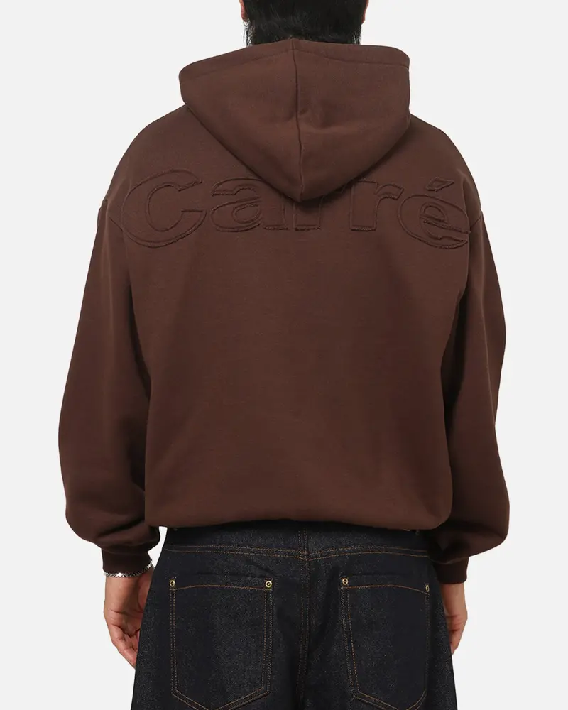 Carre Archive Hoodie Chocolate 1
