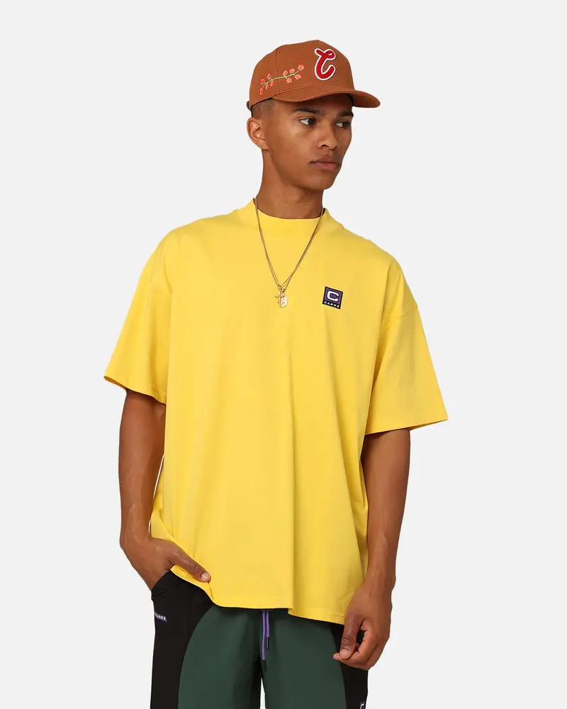 Carre Ascend Oversized T-Shirt Yellow 1