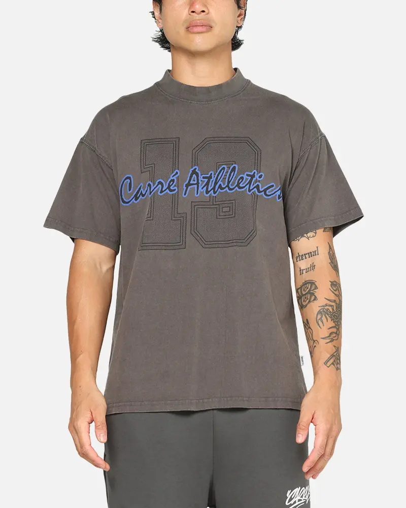 Carre Athletics T-Shirt Vintage Charcoal 1