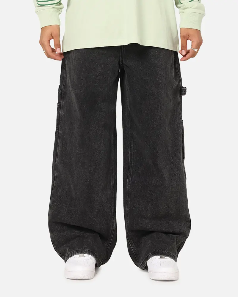 Carre Baggy Carpenter Jeans Black 1