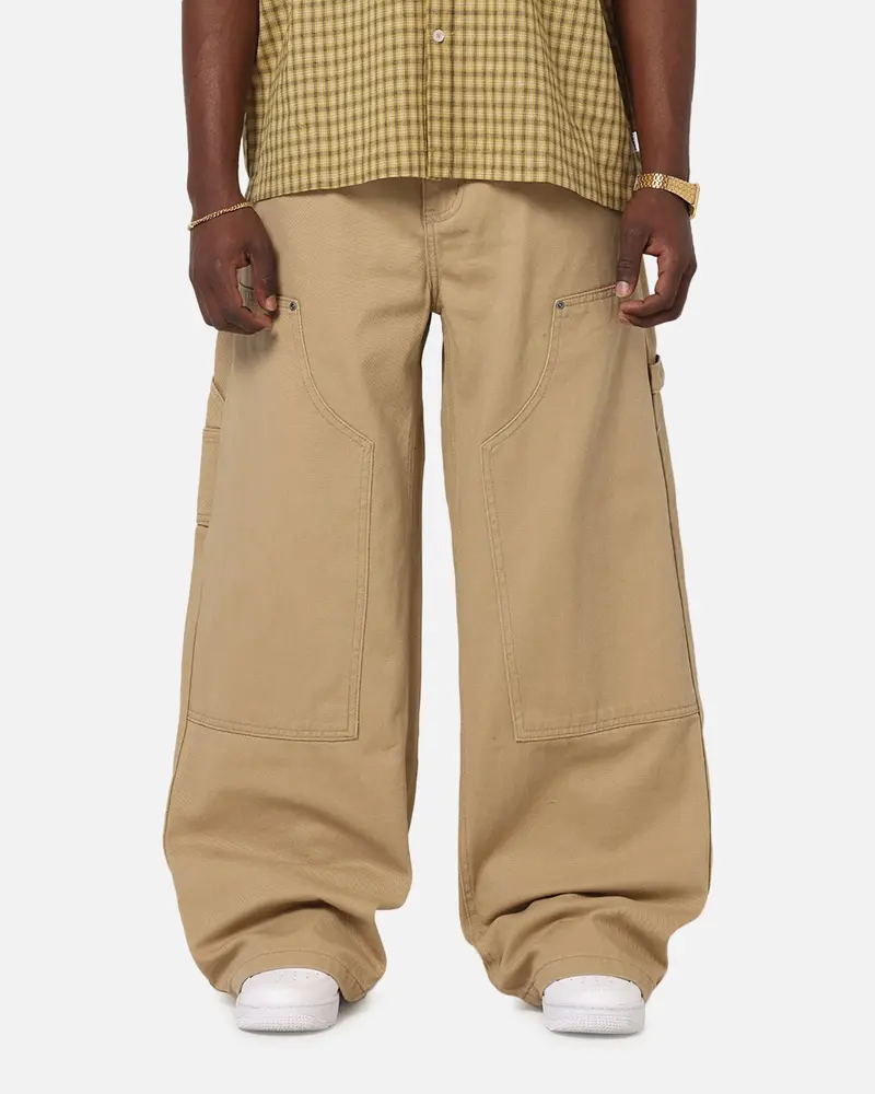Carre Baggy Work Jeans Stone 1