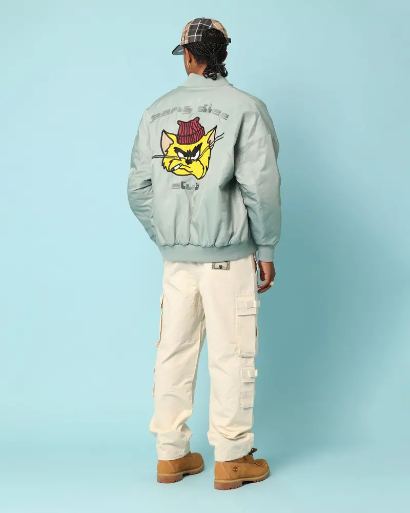 Carré Big Cat Bomber Jacket Green 1