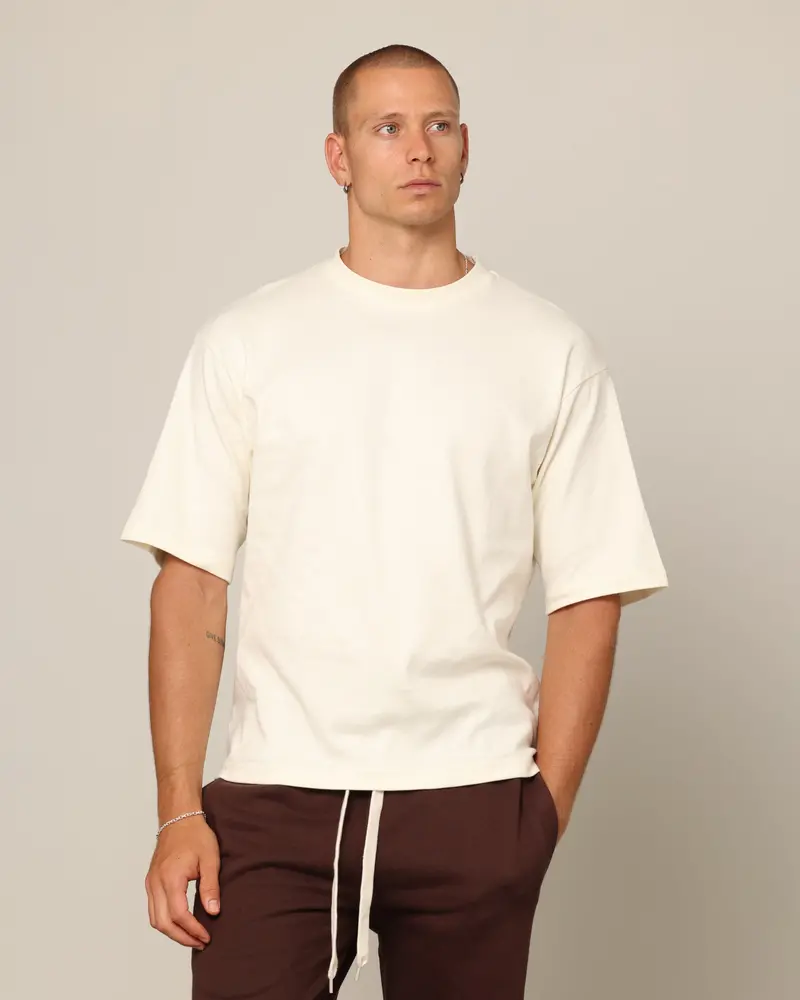 Carré Blanc Boxy T-Shirt Off White 1