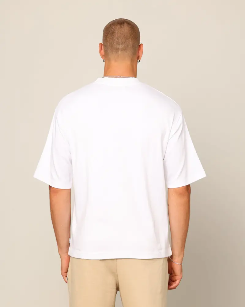 Carré Blanc Boxy T-Shirt White 4