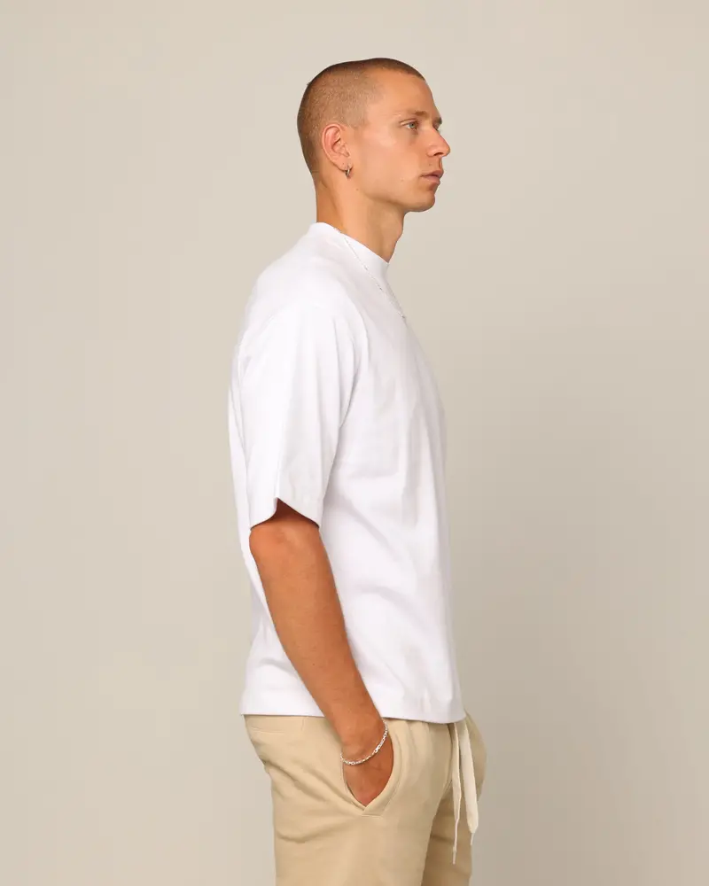 Carré Blanc Boxy T-Shirt White 5