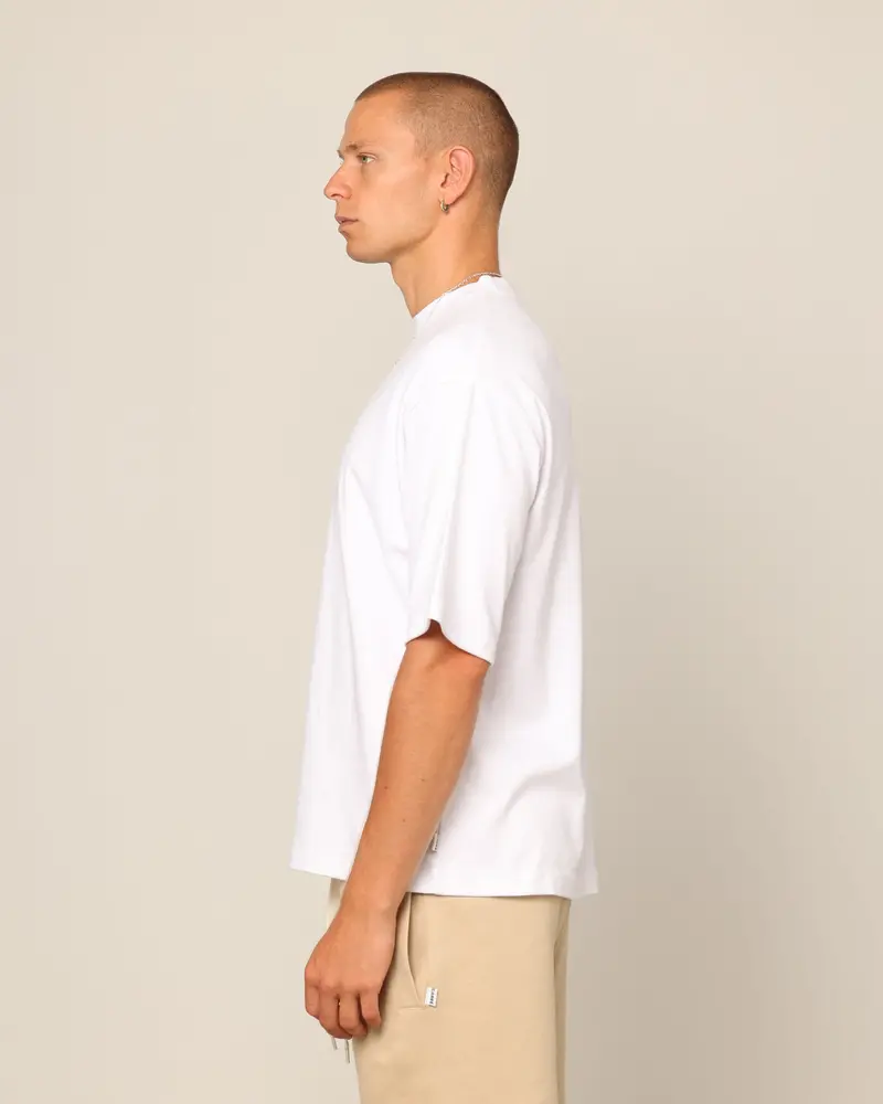 Carré Blanc Boxy T-Shirt White 6
