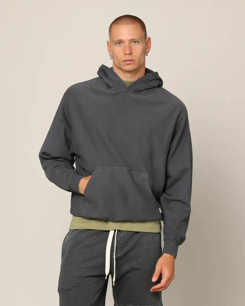 Carré Blanc Oversized Hoodie Vintage Grey 1