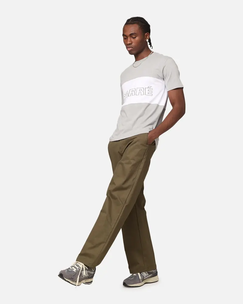 Carre Boost Panel T-Shirt Grey/White 2