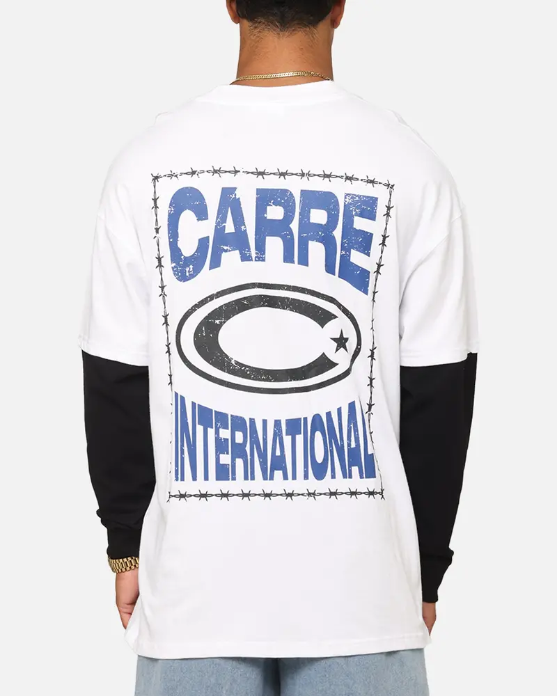 Carre C-Star Long Sleeve T-Shirt White/Black 1
