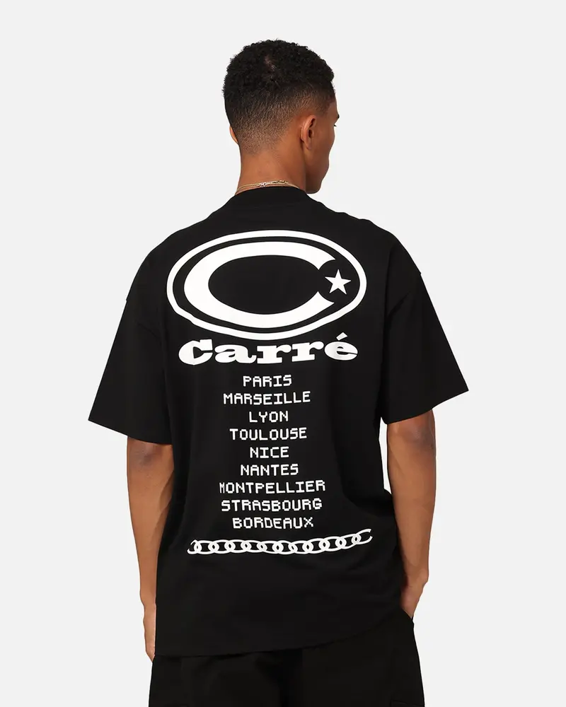 Carre C Star Oversized T-Shirt Black 1