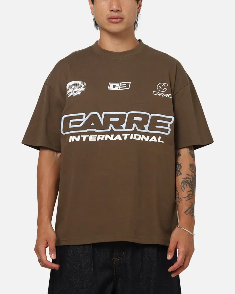 Carre C3 Logo T-Shirt Brown 1