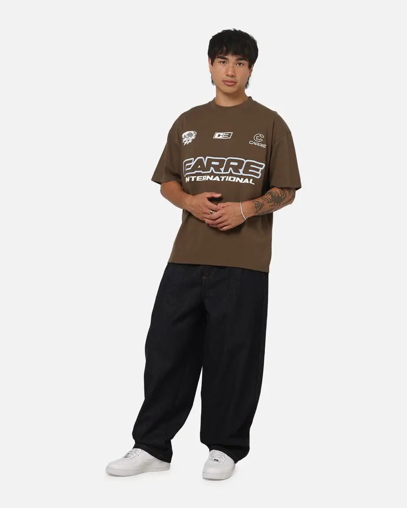 Carre C3 Logo T-Shirt Brown 2