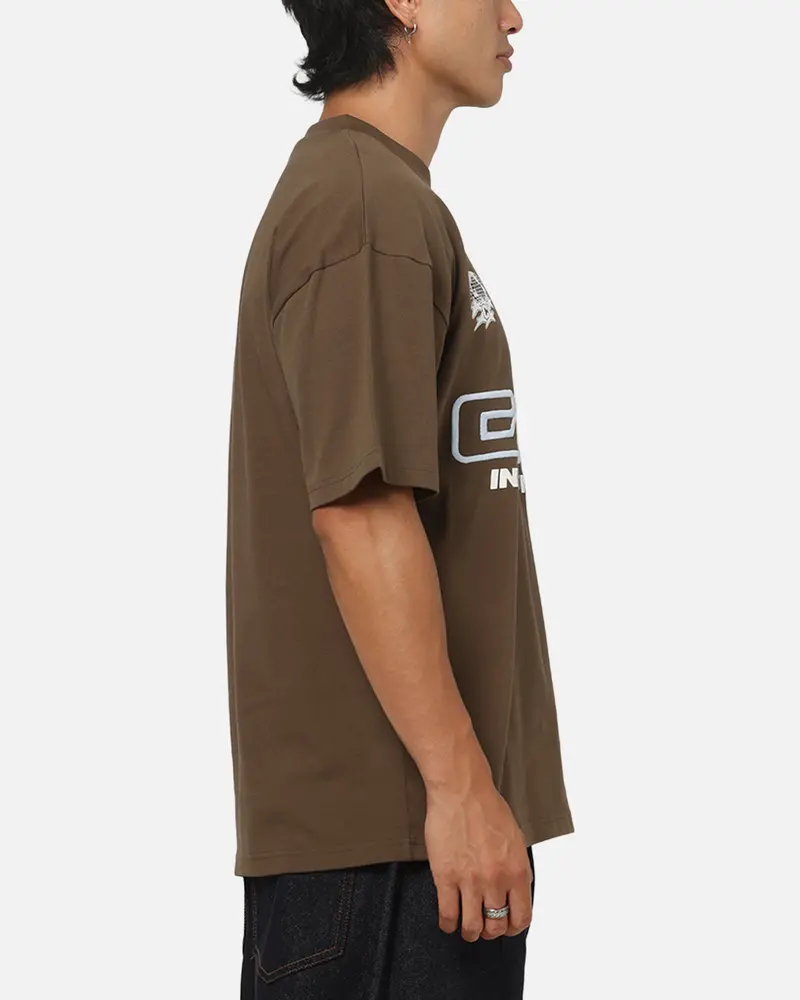 Carre C3 Logo T-Shirt Brown 4