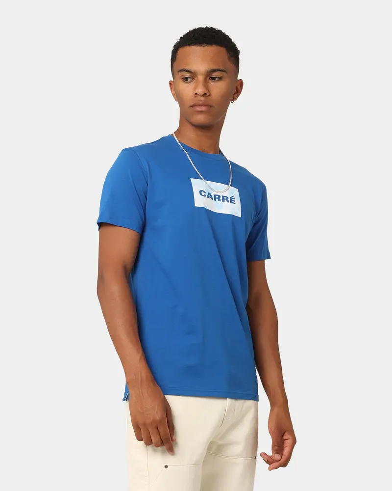 Carré Cloud Box Classique T-Shirt Blue 1