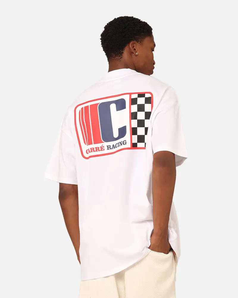 Carre Course Oversized T-Shirt White 1