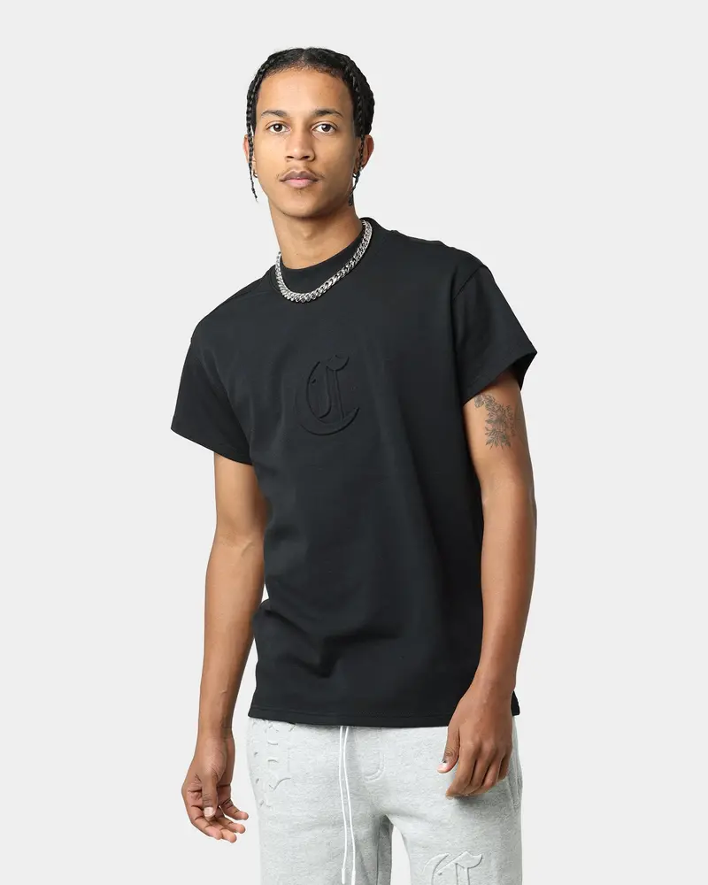 Carré Cp Mock Neck T-Shirt Black 1