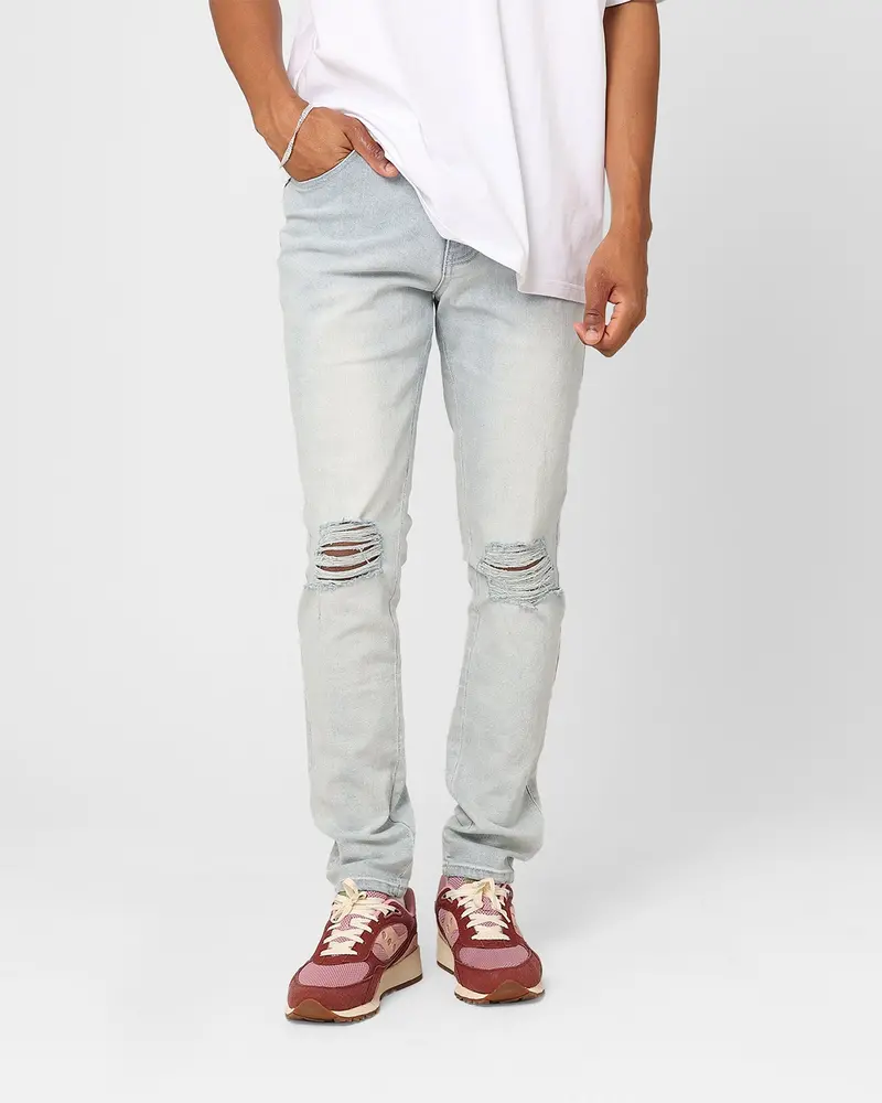 Carre Daily Distressed Jeans Snow Wash 1
