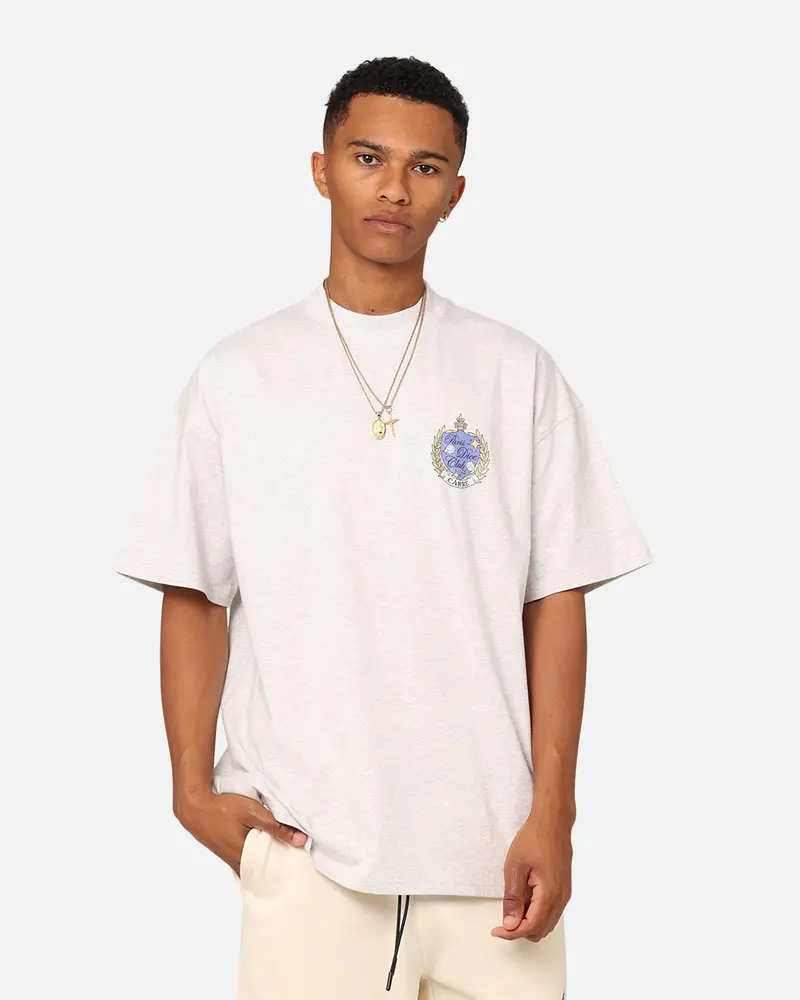 Carre Dice Club Oversized T-Shirt Silver Marle 1