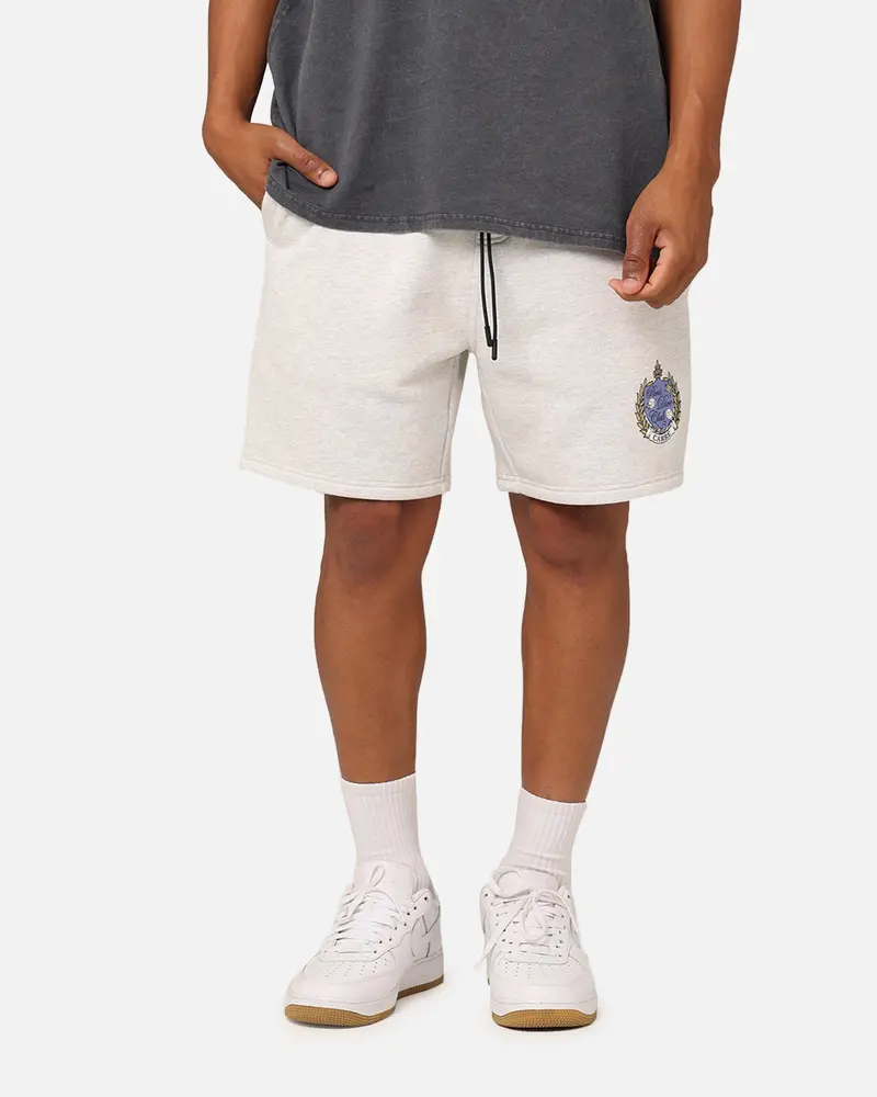 Carre Dice Club Sweat Shorts Silver Marle 1