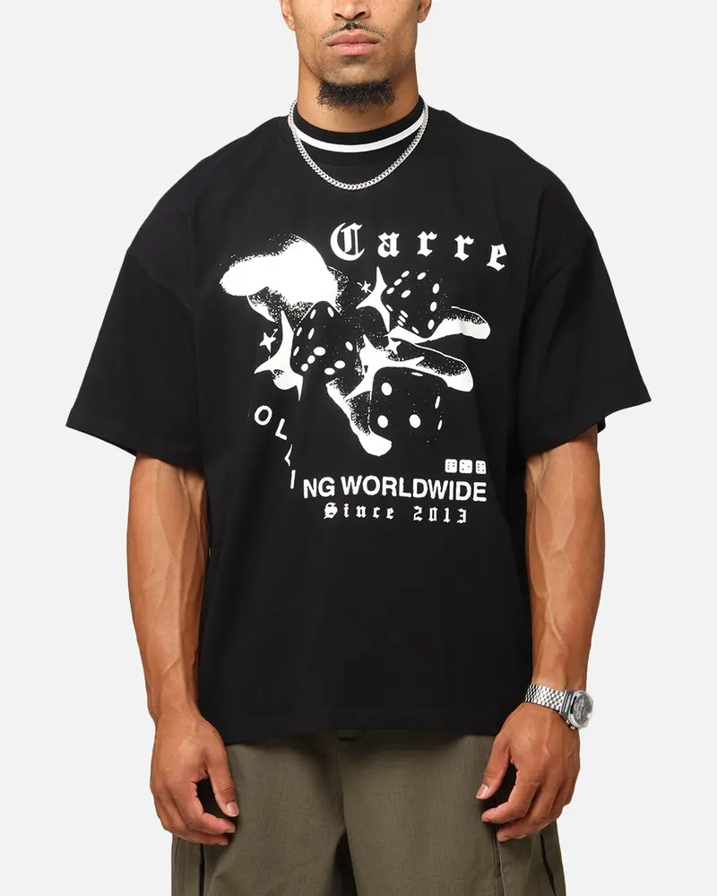 Carre Dice Club T-Shirt Black 1