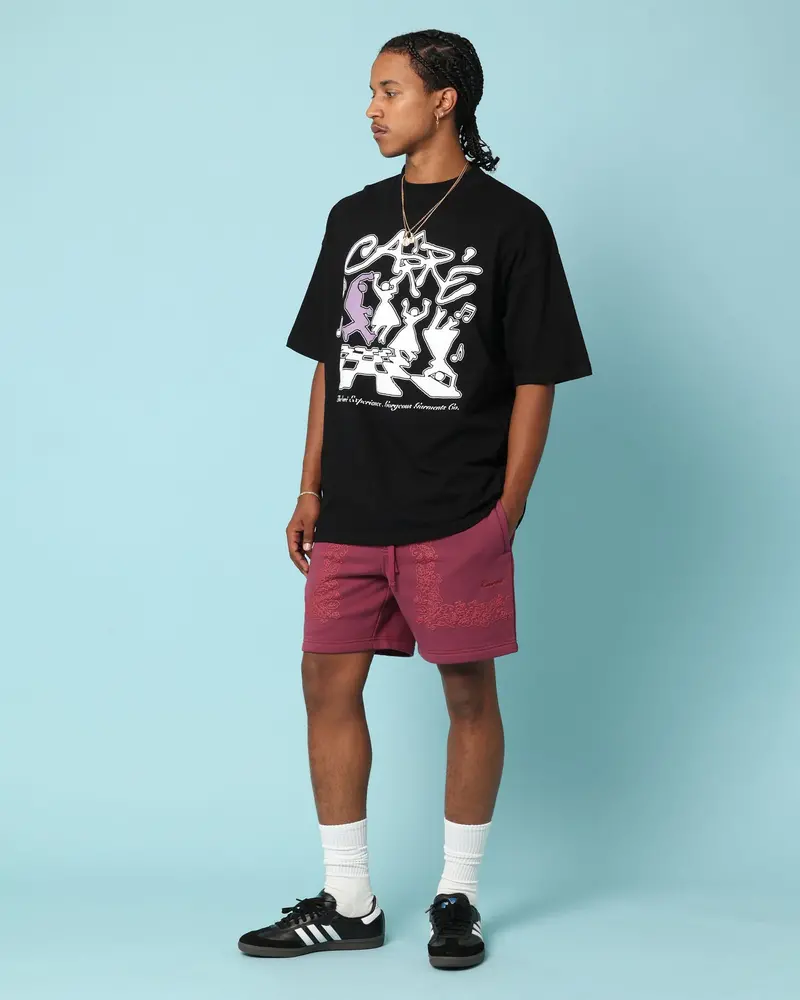 Carré Dinner Party Oversized T-Shirt Black 1
