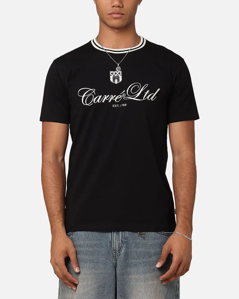 Carre Domaine 2.0 Classic T-Shirt Black 1