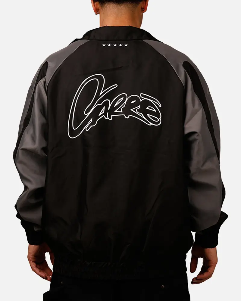 Carre Empire Panelled Jacket Black/Grey 1