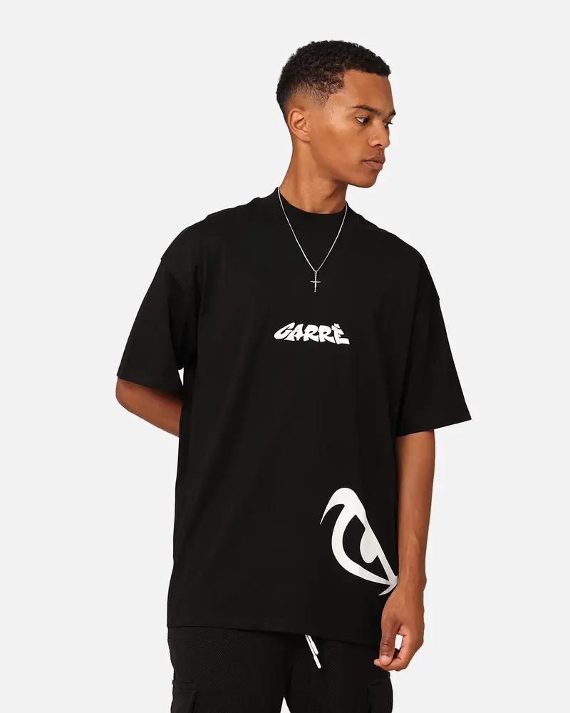 Carre Eyes Oversized T-Shirt Black 1