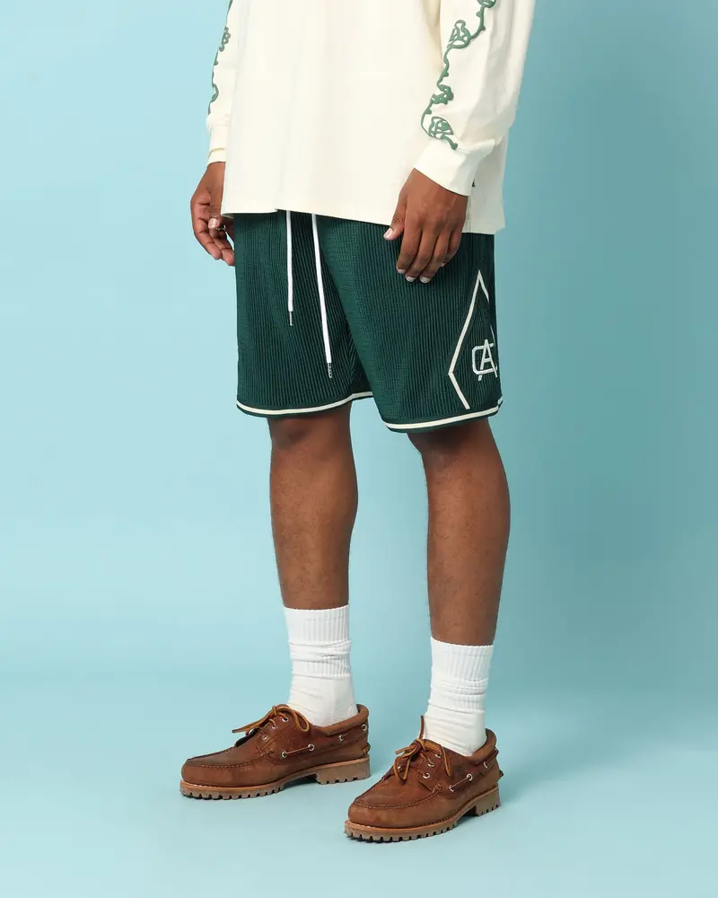 Carré Fold Ball Shorts Green 1