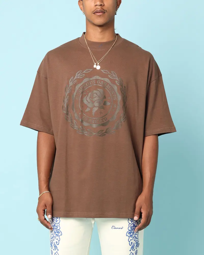 Carré Gorgeous Oversized T-Shirt Brown 2