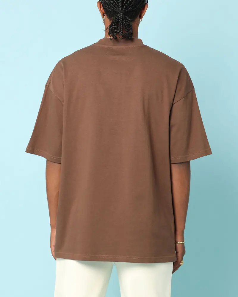 Carré Gorgeous Oversized T-Shirt Brown 3