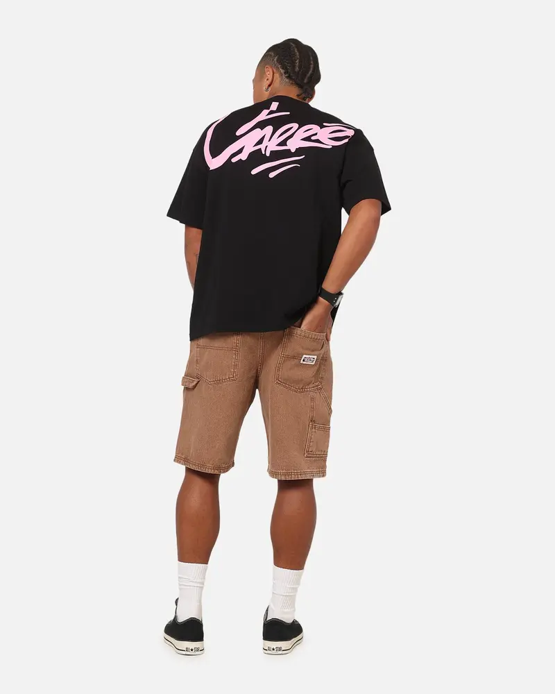 Carre Graffiti T-Shirt Black/Pink 3