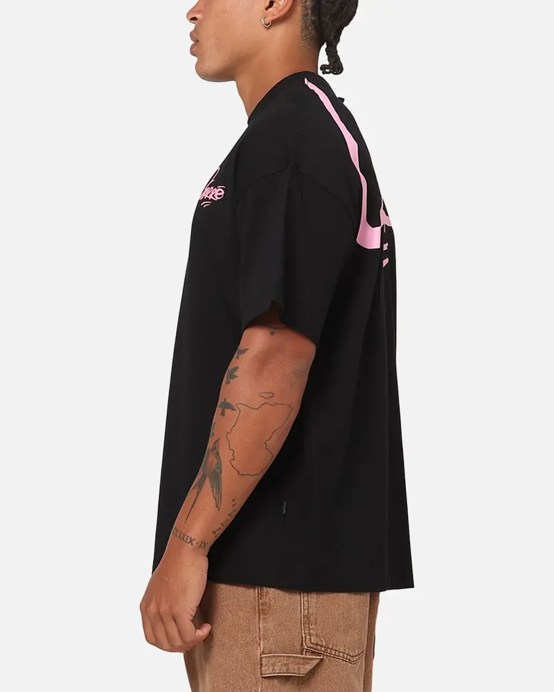 Carre Graffiti T-Shirt Black/Pink 6