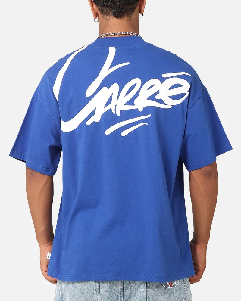 Carre Graffiti T-Shirt Royal 1