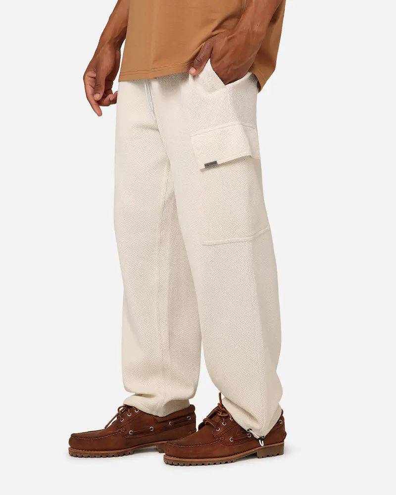 Carre Grain Superior Cargo Jogger Off White 1