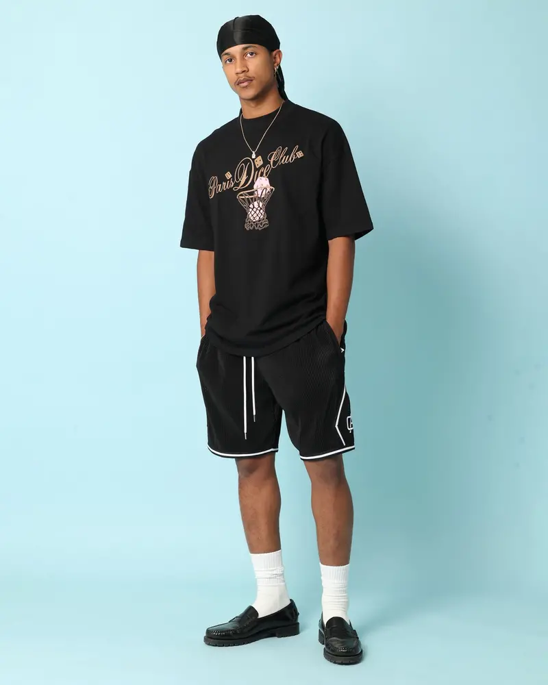 Carré Hooper Oversized T-Shirt Black 1