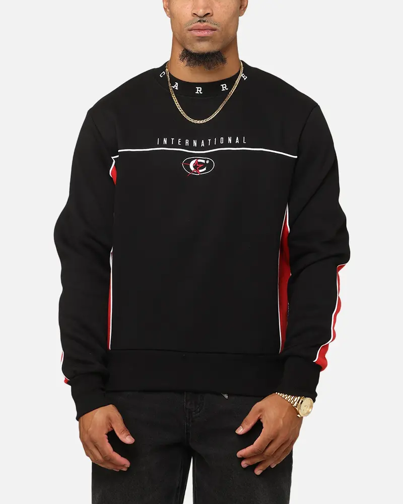 Carre International Crewneck Black/Red 1