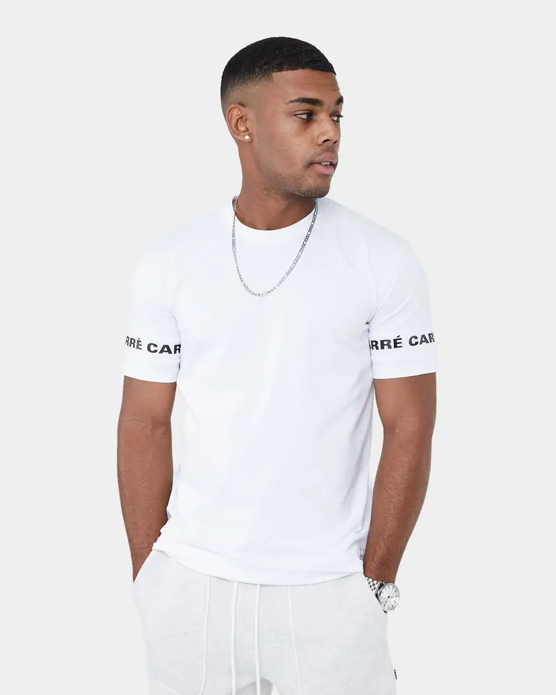 Carré La Manche Short Sleeve T-Shirt White 1