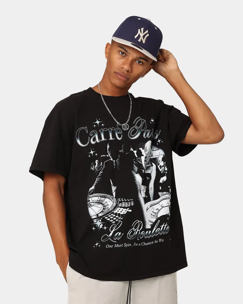 Carré La Roulette T-Shirt Black 1