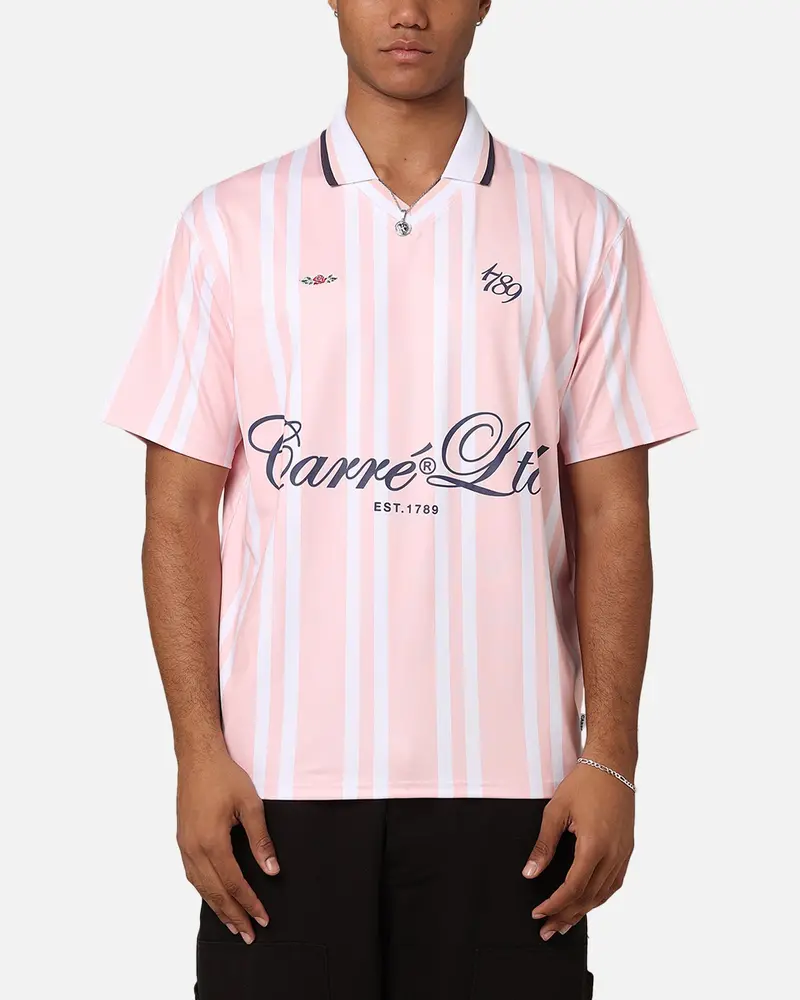 Carre Le'form Football Jersey White/Pink 1