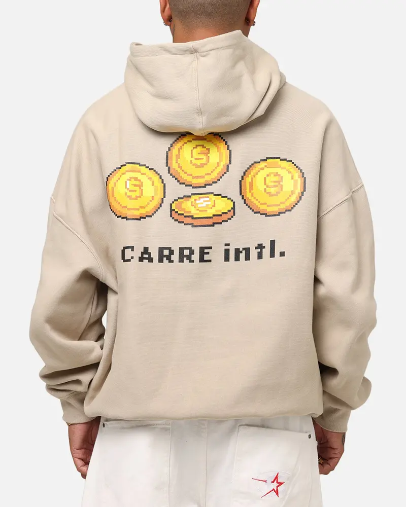 Carre Level Up Hoodie Stone 1