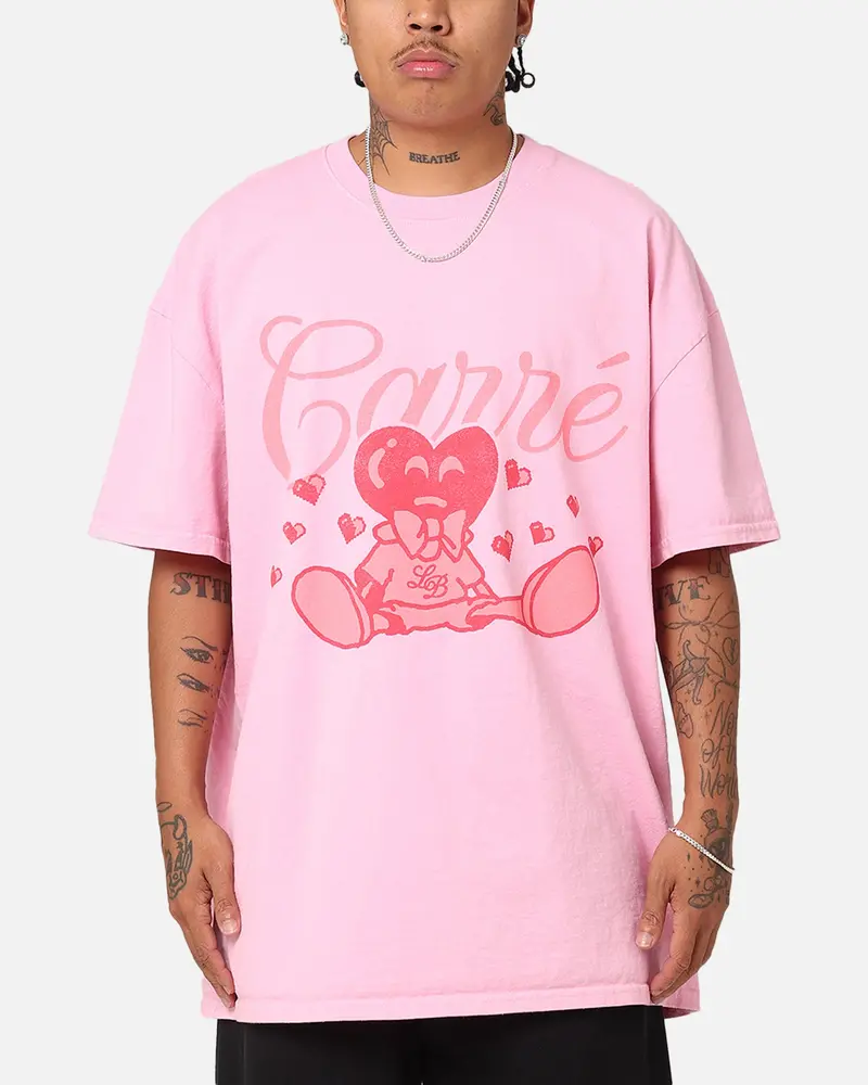 Carre Lover Boy T-Shirt Pink 1