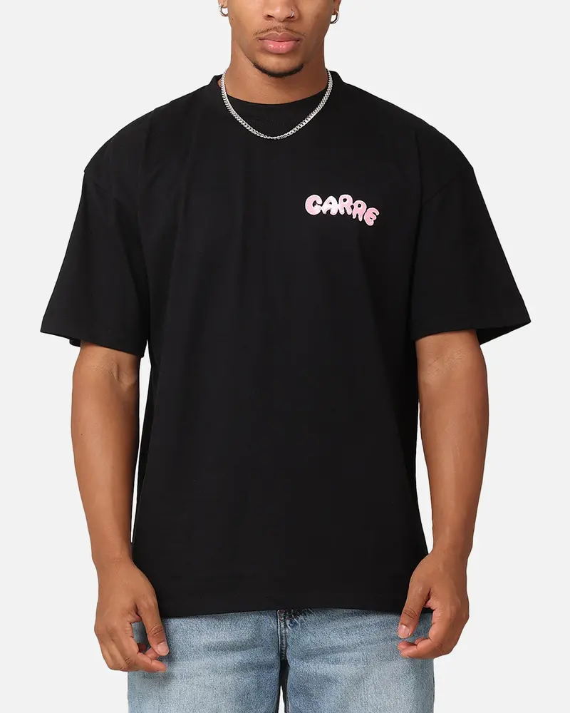 Carre Melted Drop T-Shirt Black 2