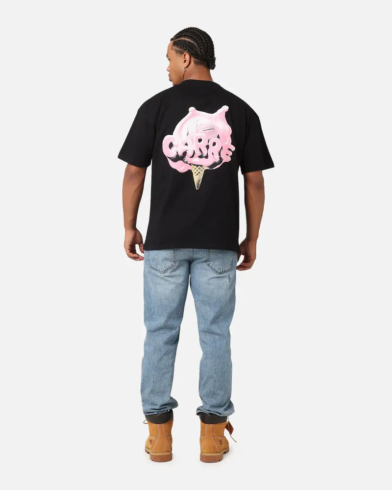 Carre Melted Drop T-Shirt Black 3