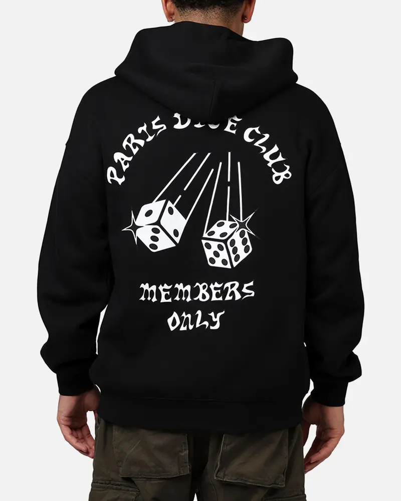 Carre Members Only Zip Hoodie Black 1