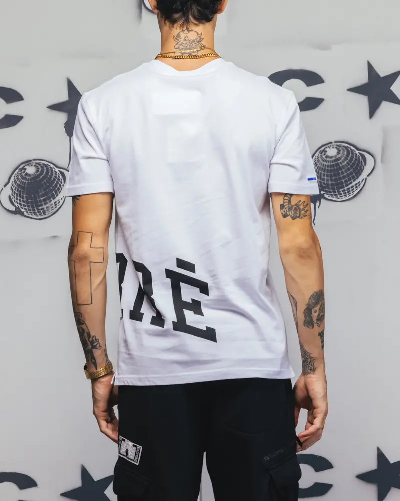 Carré Men's Enorme Classique Short Sleeve T-Shirt White 3