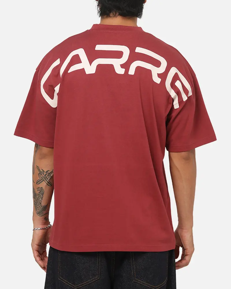 Carre Mini C T-Shirt Maroon 1
