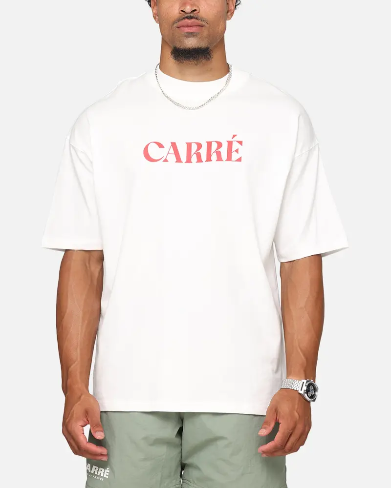 Carre Minimalist T-Shirt Off White 1