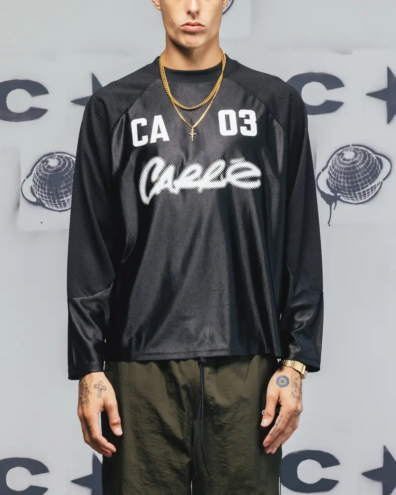 Carre Nebula Long Sleeve T-Shirt Black 1
