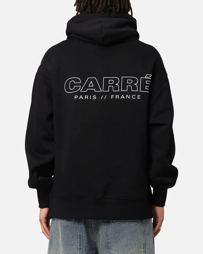 Carre Out Motion Hoodie Black 1